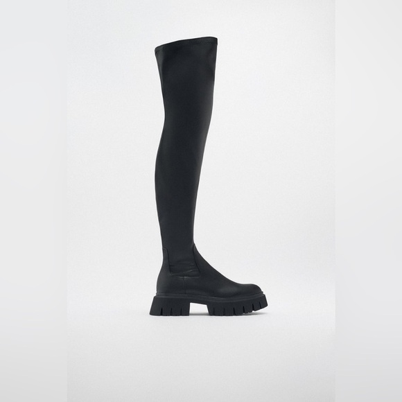 Zara Over the knee boots - Picture 2 of 8